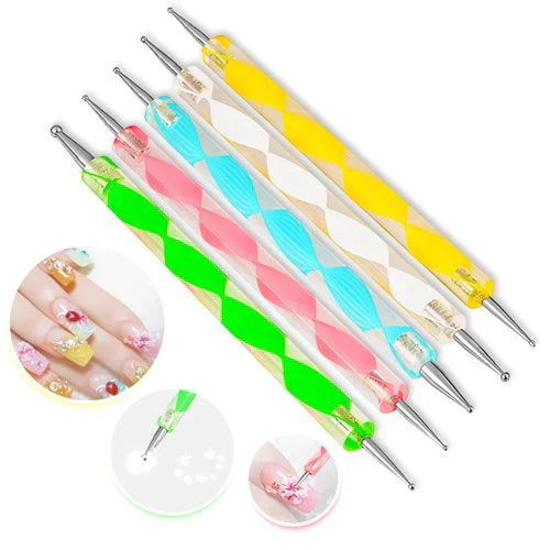 5 PCS DOTTING NAIL ART TOOL